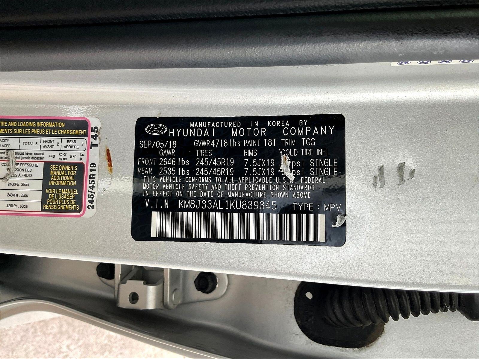 Used 2019 Hyundai Tucson Sport FWD image 18