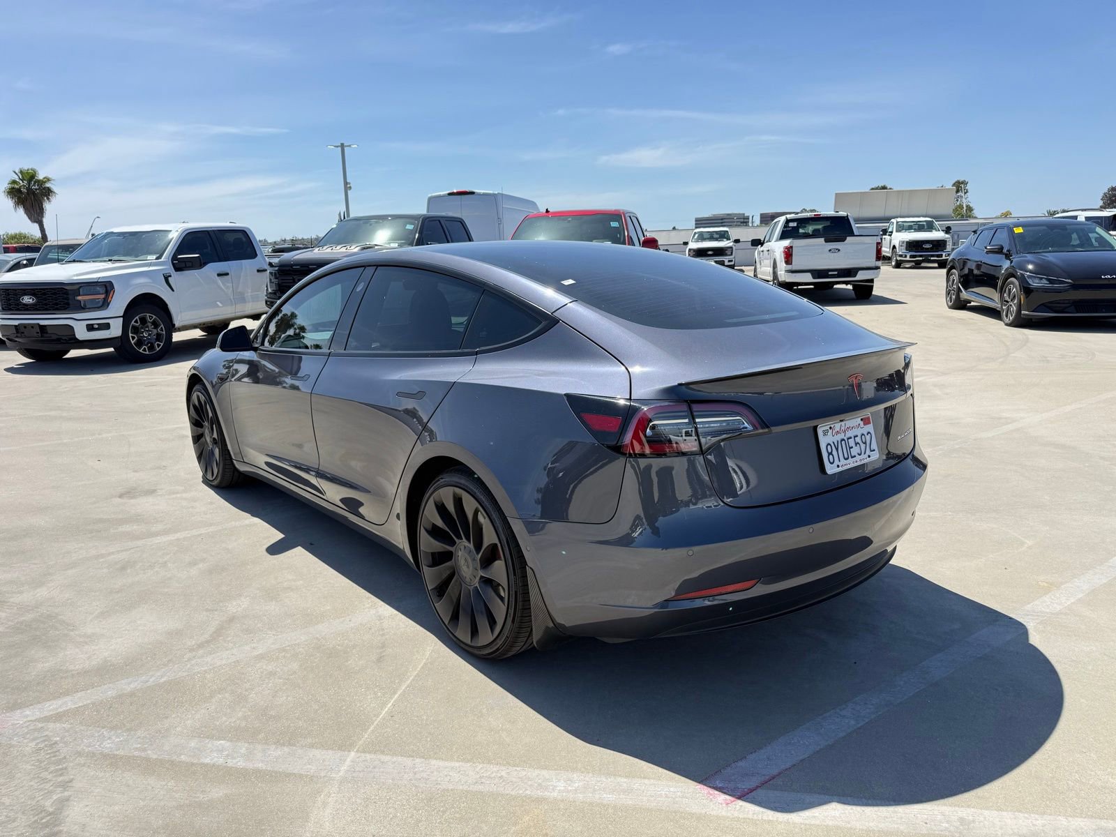 Used 2021 Tesla Model 3 Performance AWD/4WD image 2