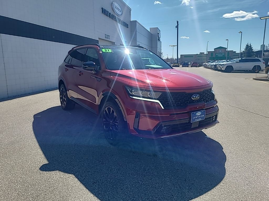 Certified 2021 Kia Sorento SX image 9