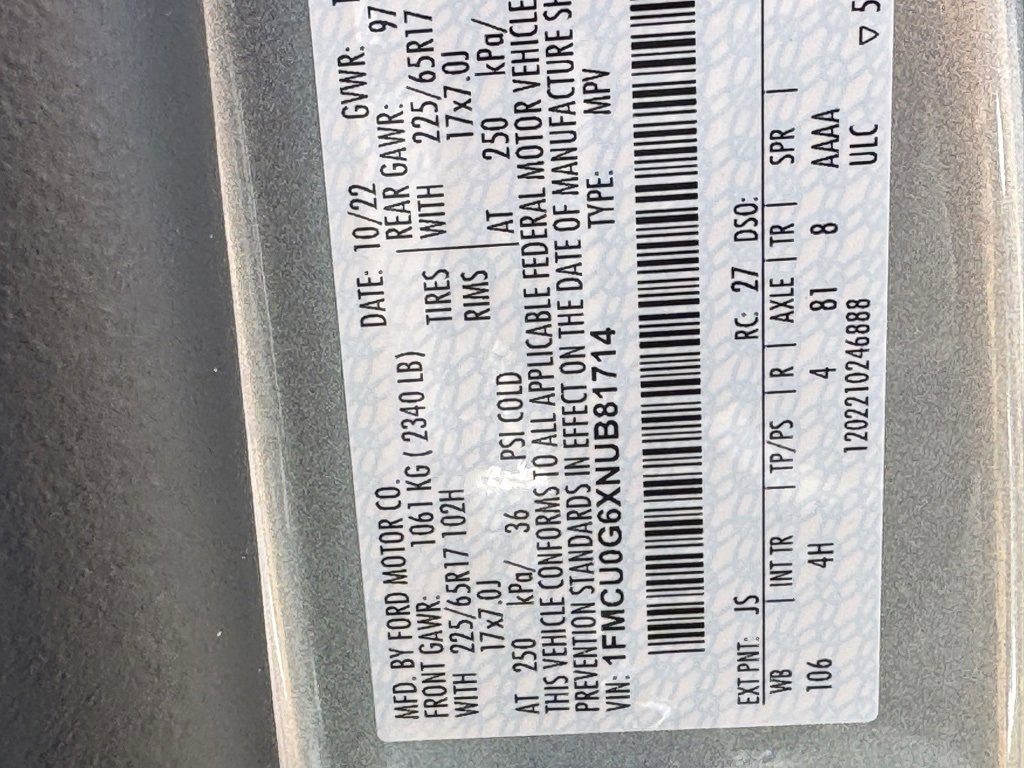 Used 2022 Ford Escape SE w/ Cold Weather Package image 43