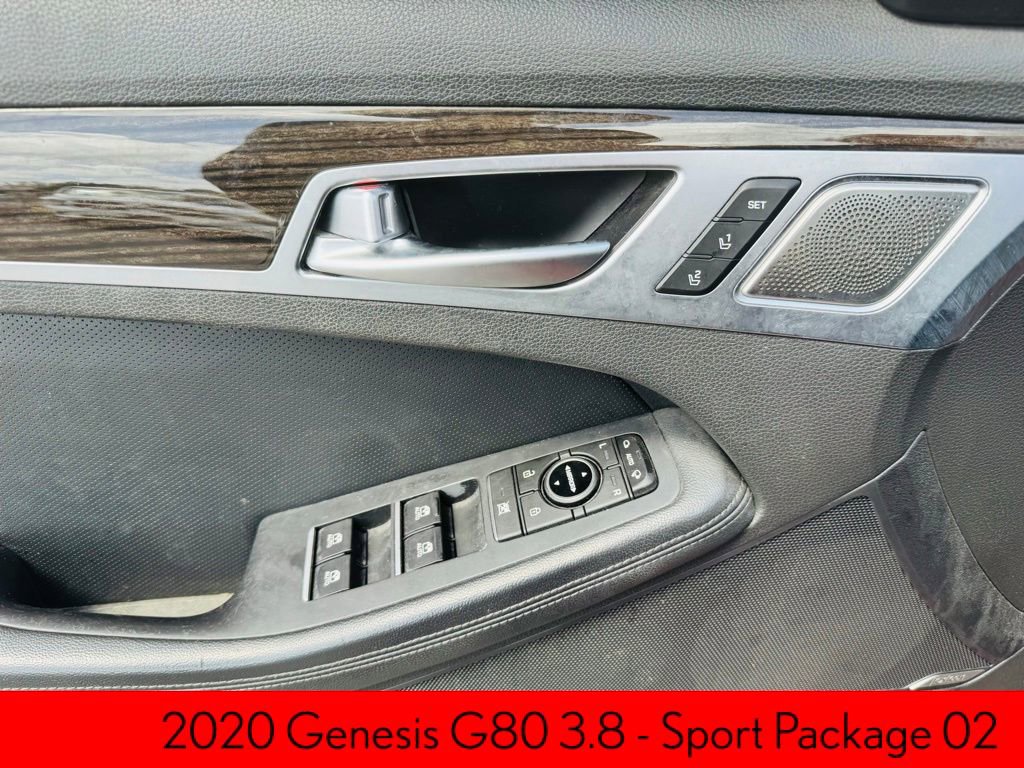 Used 2020 Genesis G80 3.8 w/ Sport Package 02 RWD image 7