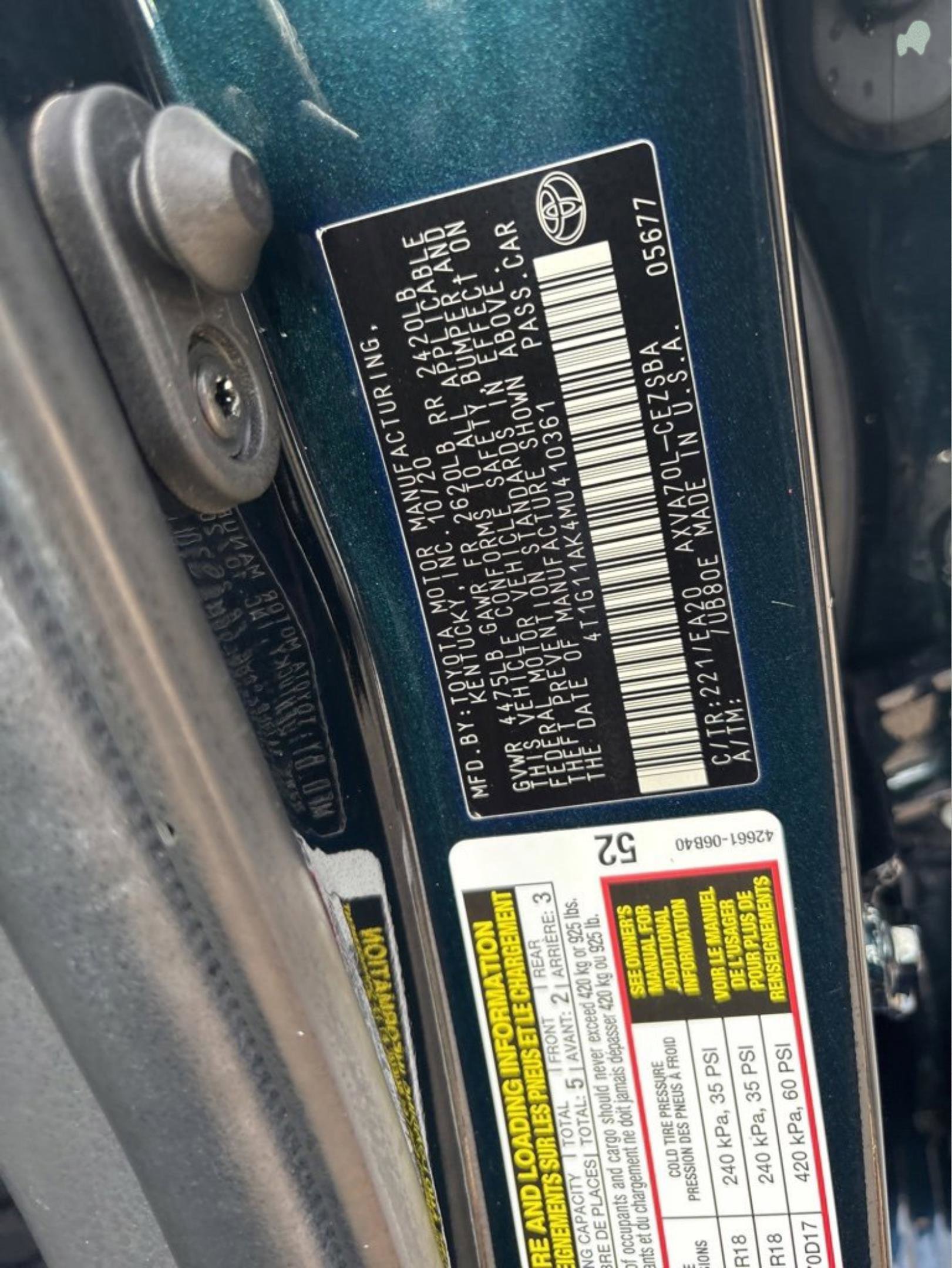 Used 2021 Toyota Camry SE image 24