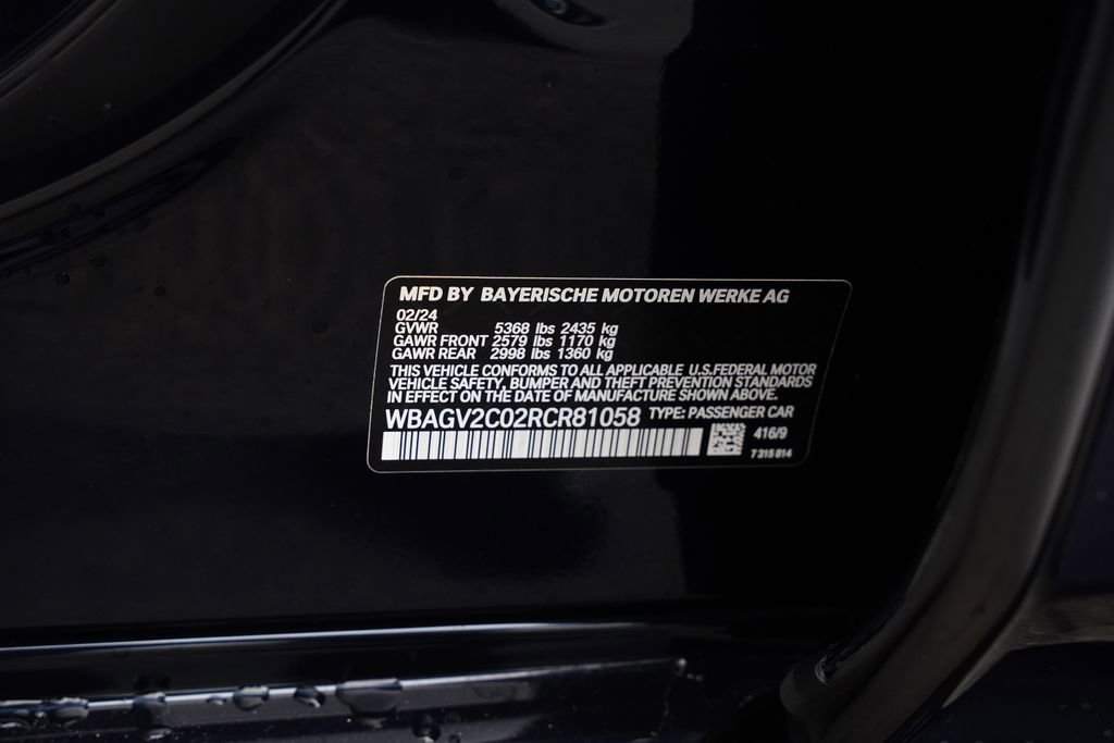 Used 2024 BMW 840i Gran Coupe w/ M Sport Professional Package RWD image 33