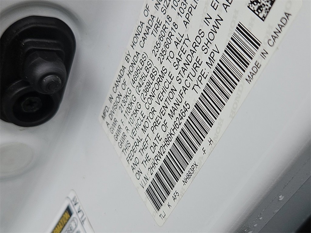 Certified 2019 Honda CR-V EX-L image 7