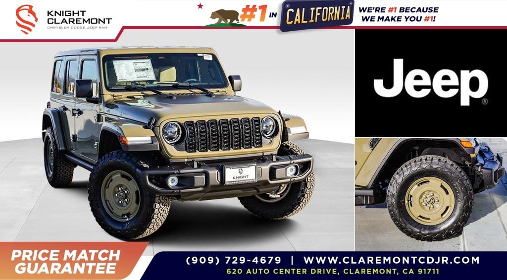 New 2026 Jeep Wrangler Unlimited Sport