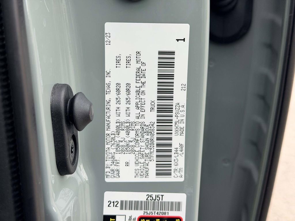 Used 2024 Toyota Tundra 1794 Edition w/ TRD Off-Road Package AWD/4WD image 28