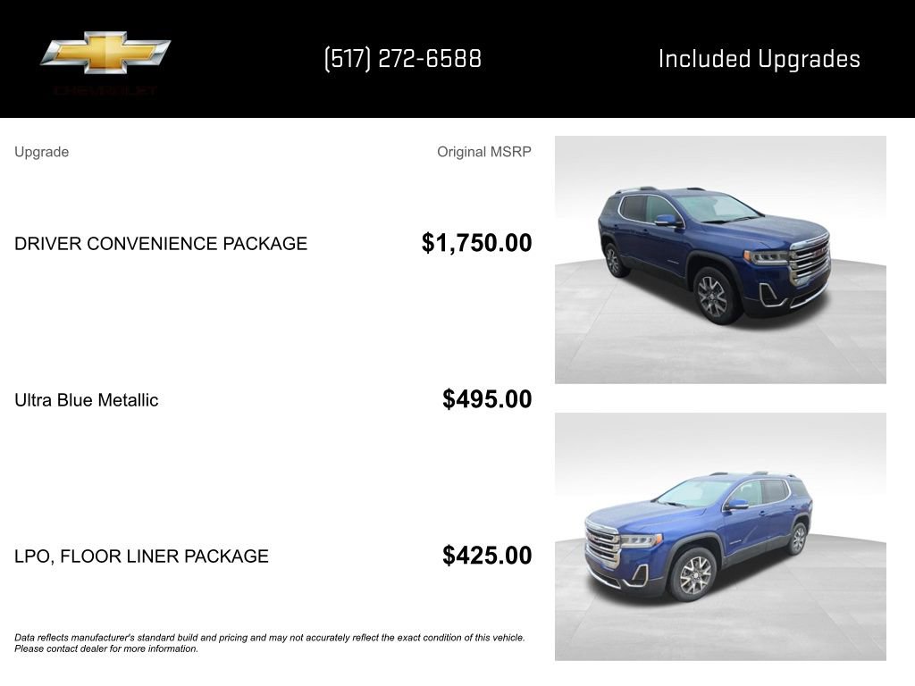 Certified 2023 GMC Acadia SLE w/ Driver Convenience Package FWD image 5