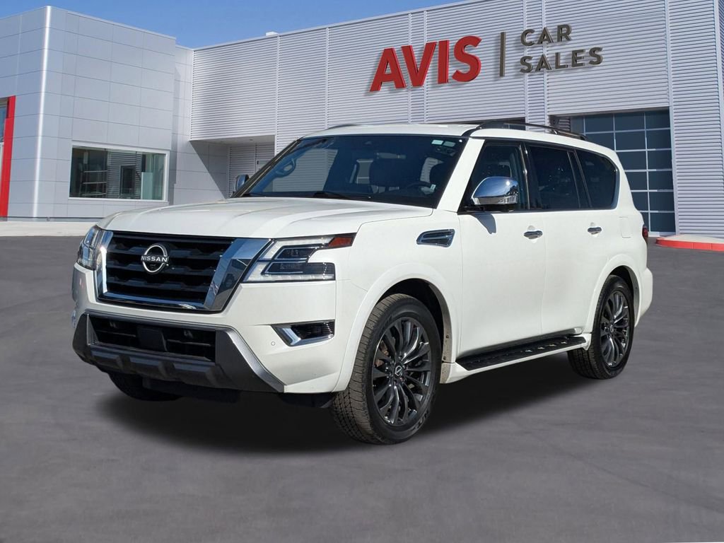 Used 2023 Nissan Armada Platinum w/ Captain's Chairs Package image 1
