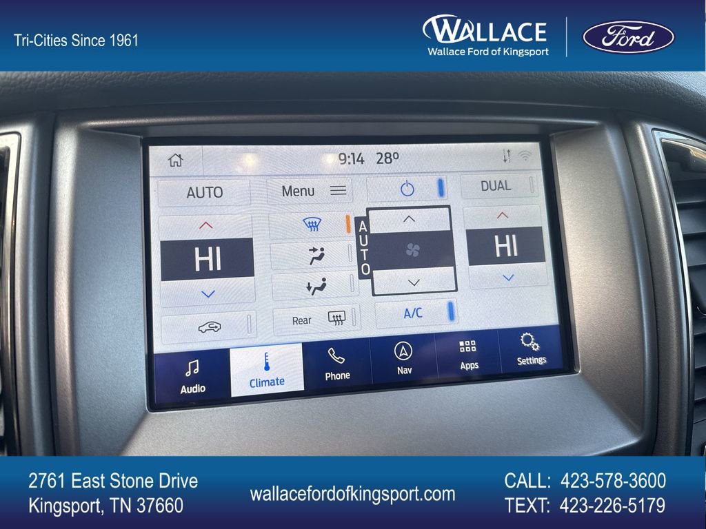 Certified 2021 Ford Ranger XLT w/ Equipment Group 301A Mid image 12