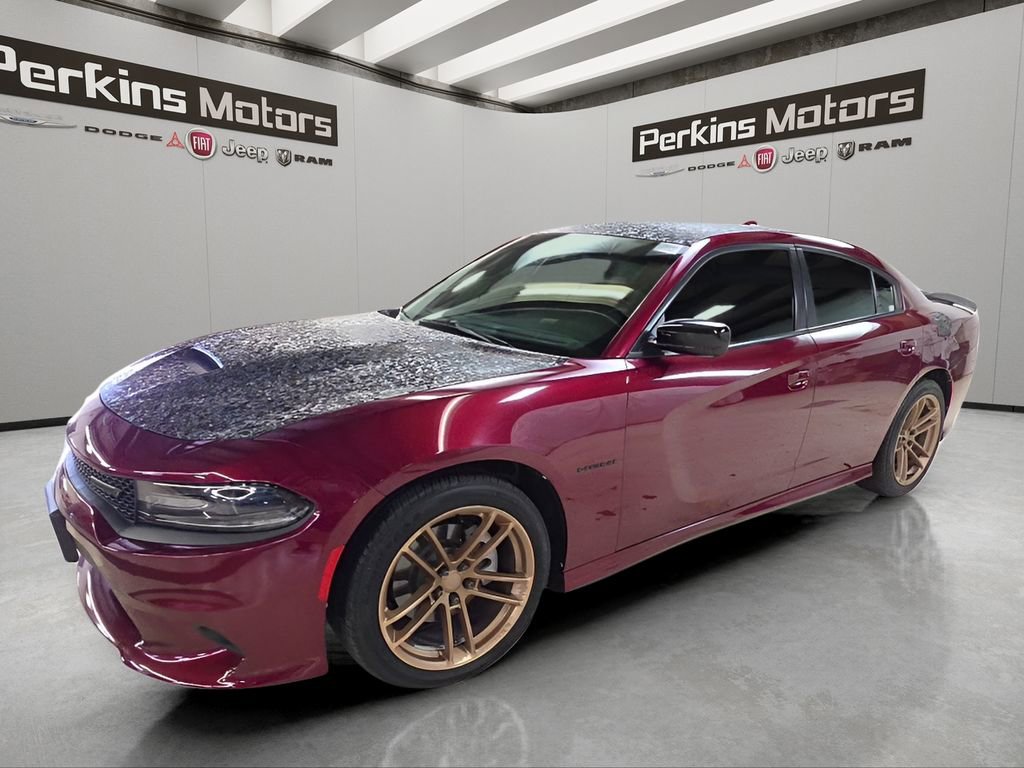 Used 2021 Dodge Charger R/T w/ Blacktop Package RWD image 1