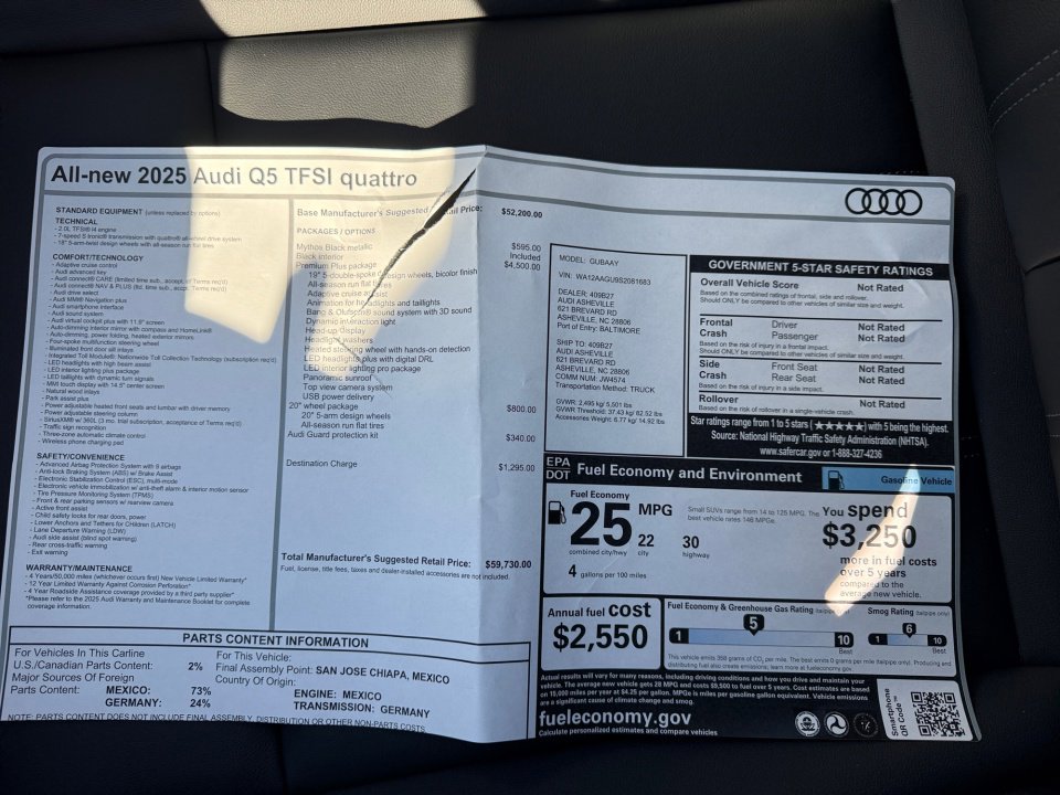 New 2025 Audi Q5 Premium Plus image 33