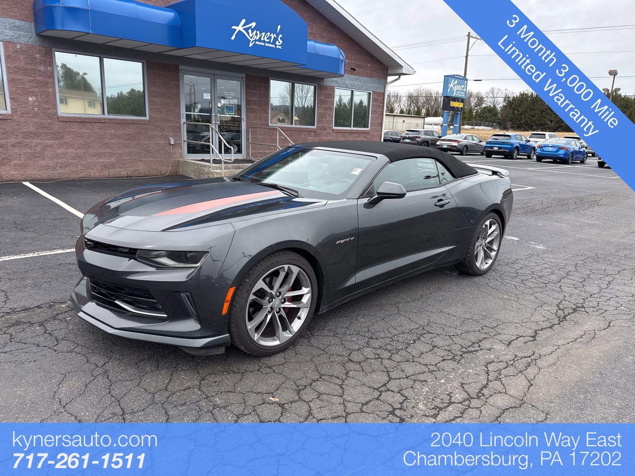 Used 2017 Chevrolet Camaro LT image 1