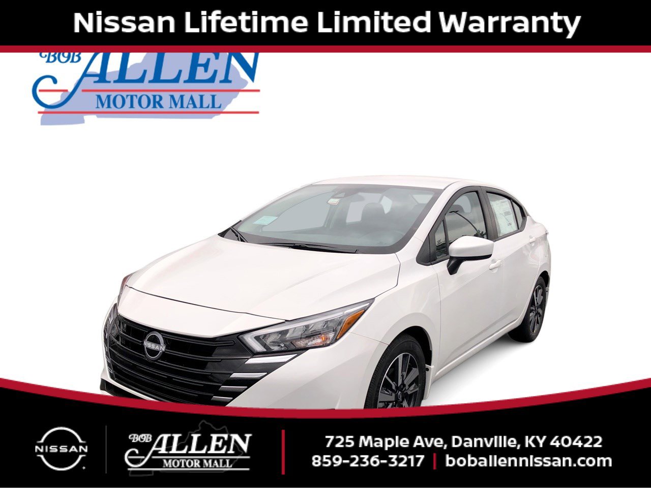 New 2025 Nissan Versa SV w/ Trunk Package image 1