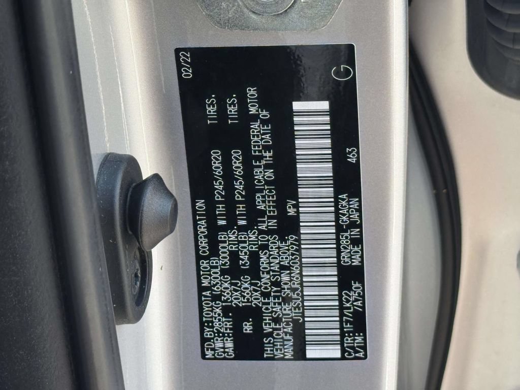 Used 2022 Toyota 4Runner TRD Sport w/ Technology Package AWD/4WD image 32