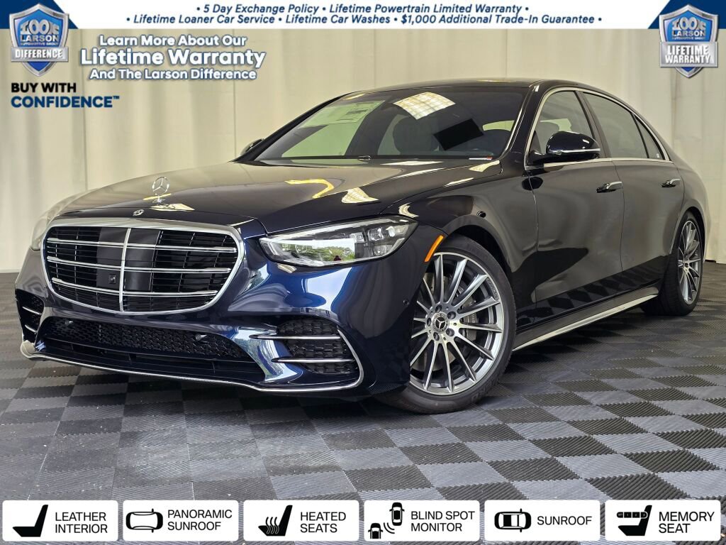 New 2025 Mercedes-Benz S 580 4MATIC Sedan image 1