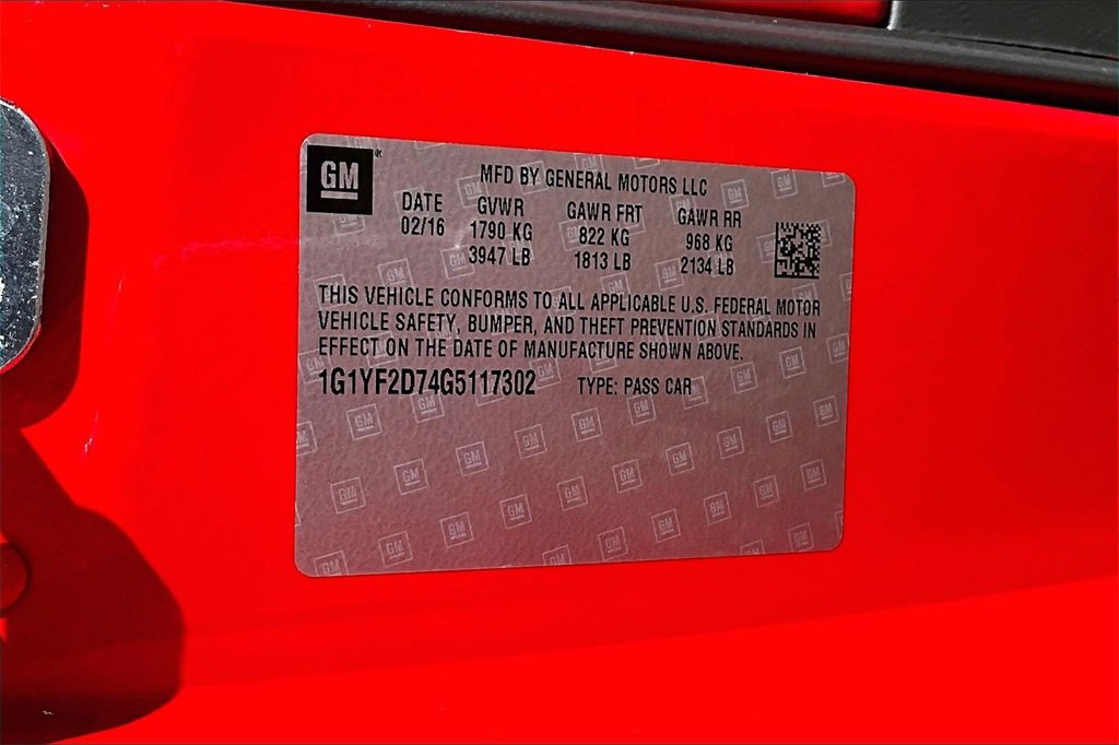 Used 2016 Chevrolet Corvette Stingray w/ 3LT Preferred Equipment Group image 17