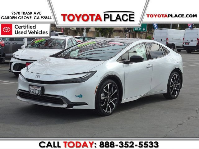 Certified 2024 Toyota Prius Prime Premium w/ Advanced Technology Package FWD image 1