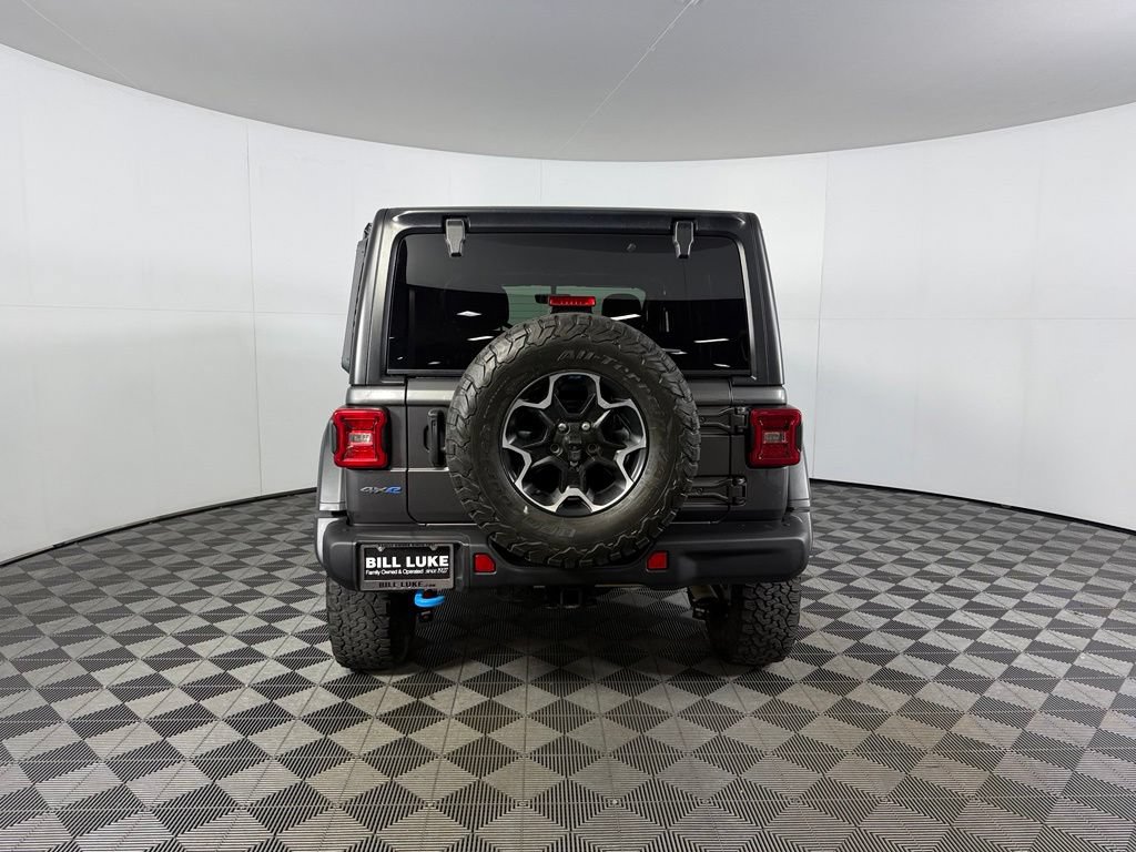 Certified 2023 Jeep Wrangler Unlimited Rubicon 4xe w/ Steel Bumper Group AWD/4WD image 8