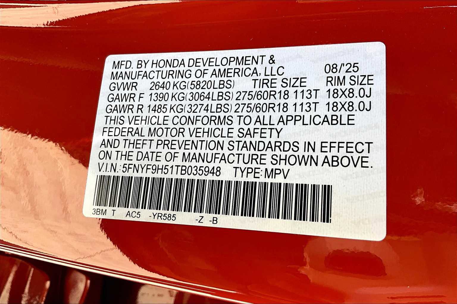 New 2026 Honda Passport TrailSport image 18