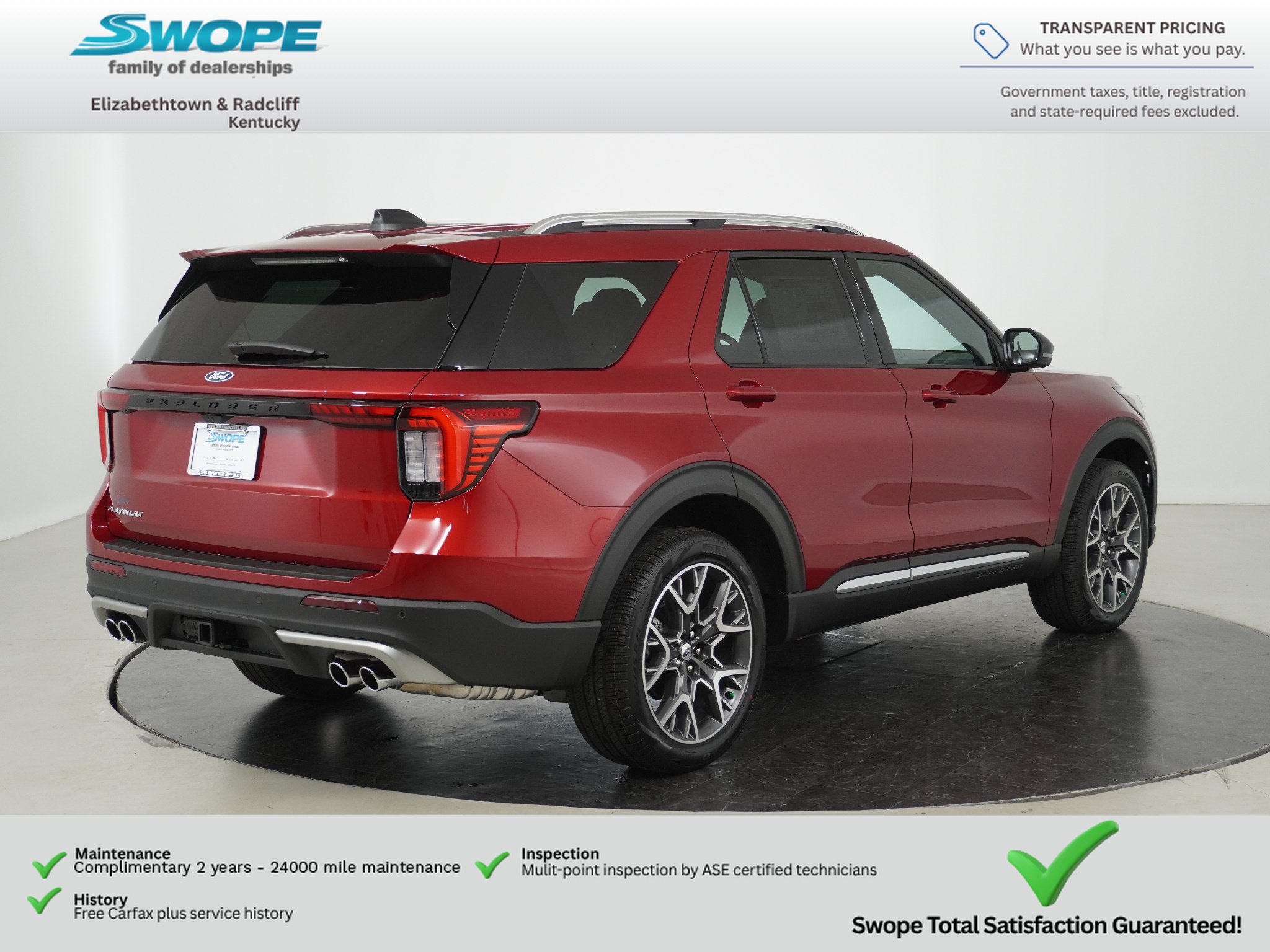 New 2027 Ford Explorer Platinum w/ 3.0L Ultimate Package AWD/4WD image 3