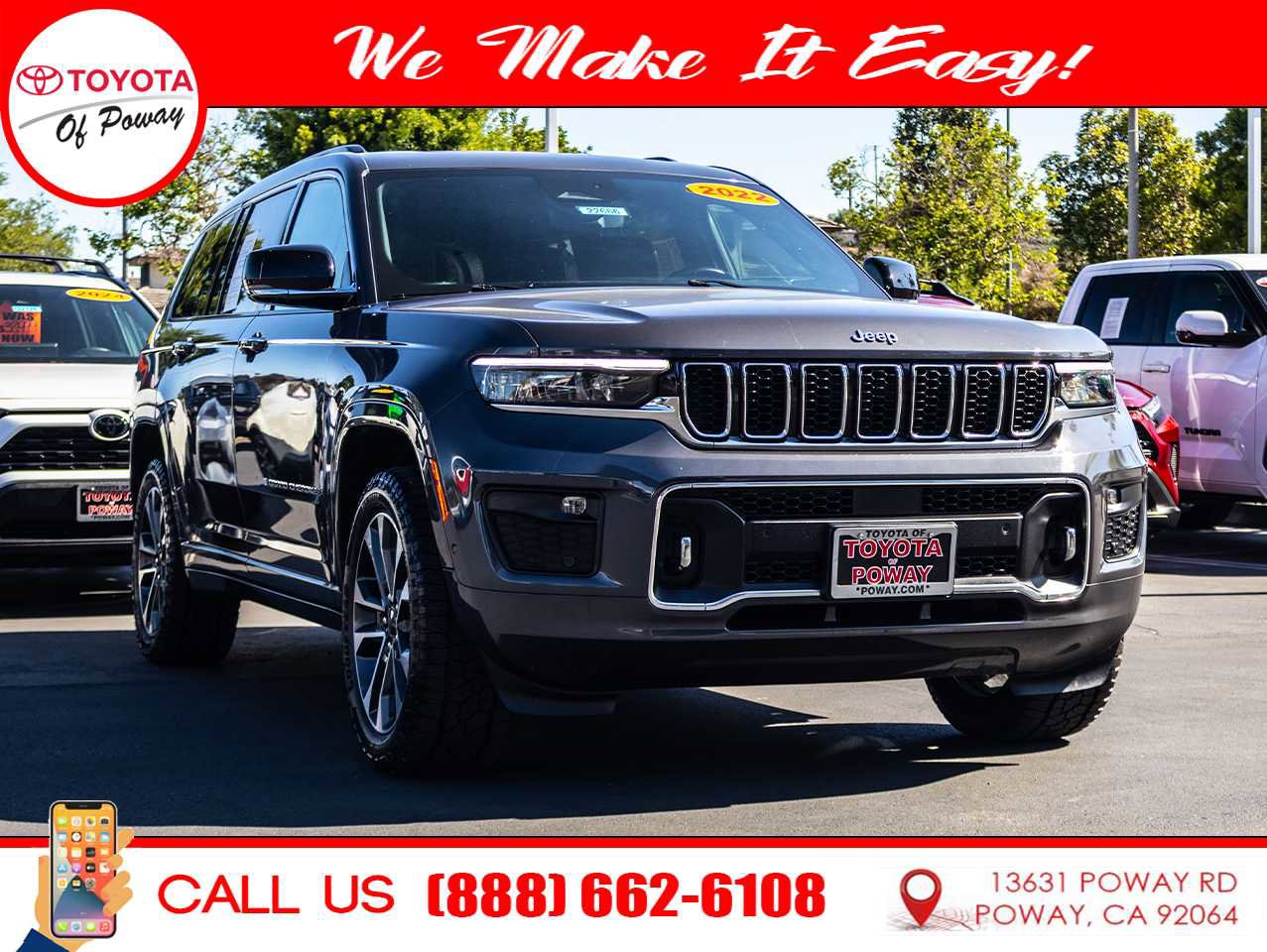 Used 2022 Jeep Grand Cherokee L Overland w/ Luxury Tech Group IV RWD image 1