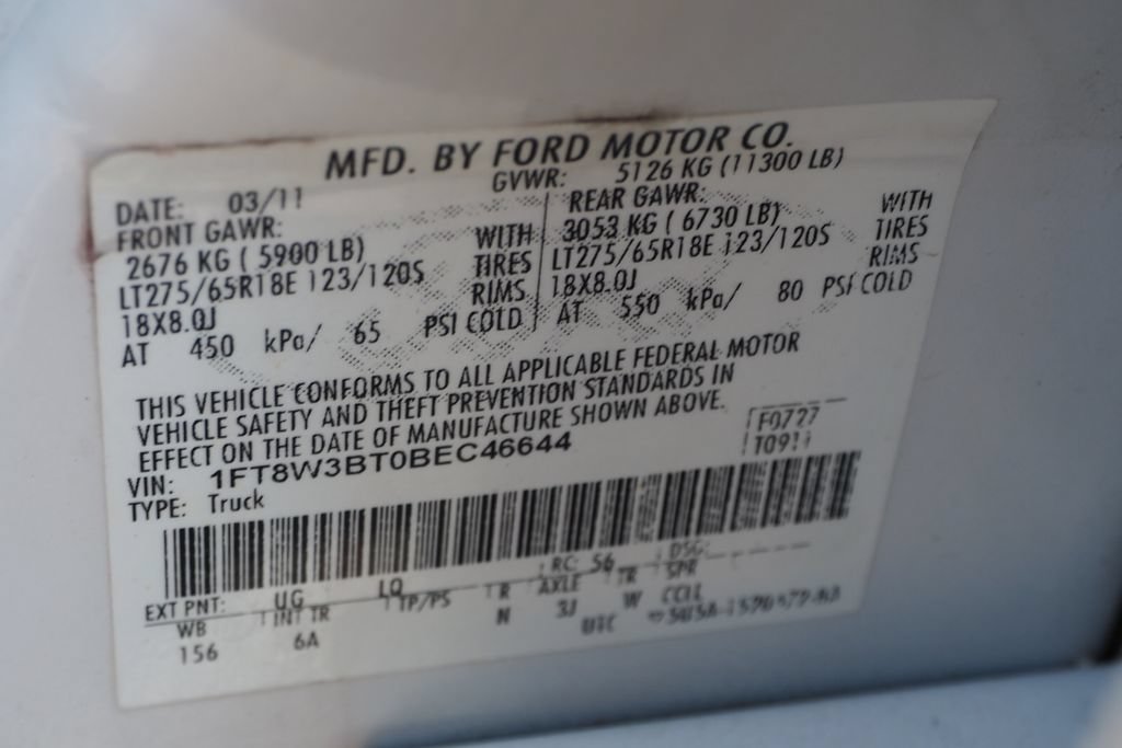 Used 2011 Ford F350 Lariat w/ Lariat Ultimate Pkg AWD/4WD image 25