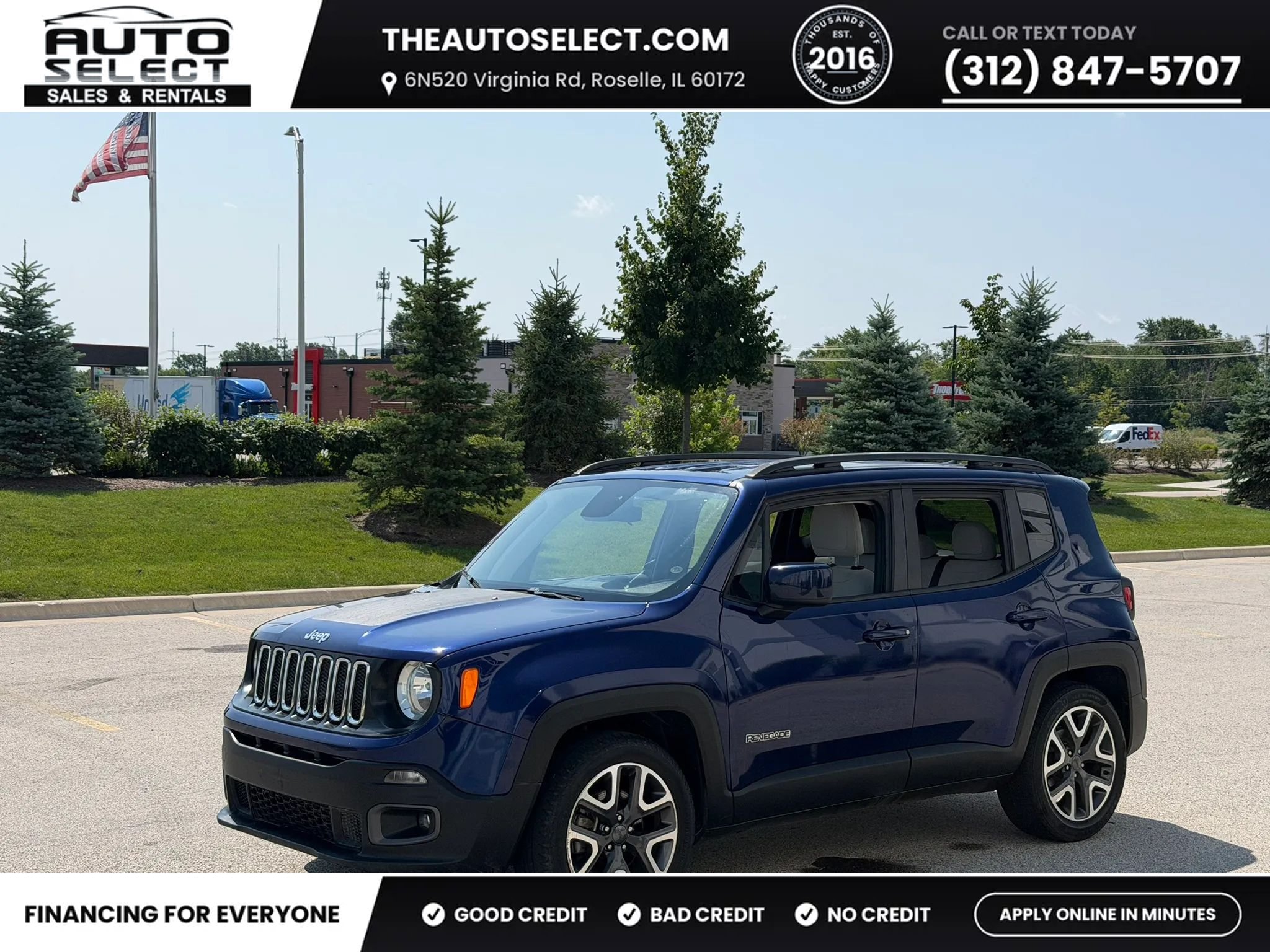 Used 2018 Jeep Renegade Latitude FWD image 1