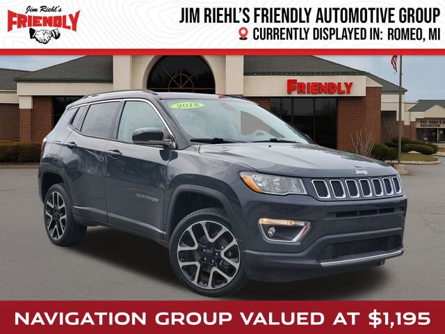 Used 2018 Jeep Compass Limited w/ Navigation Group image 1