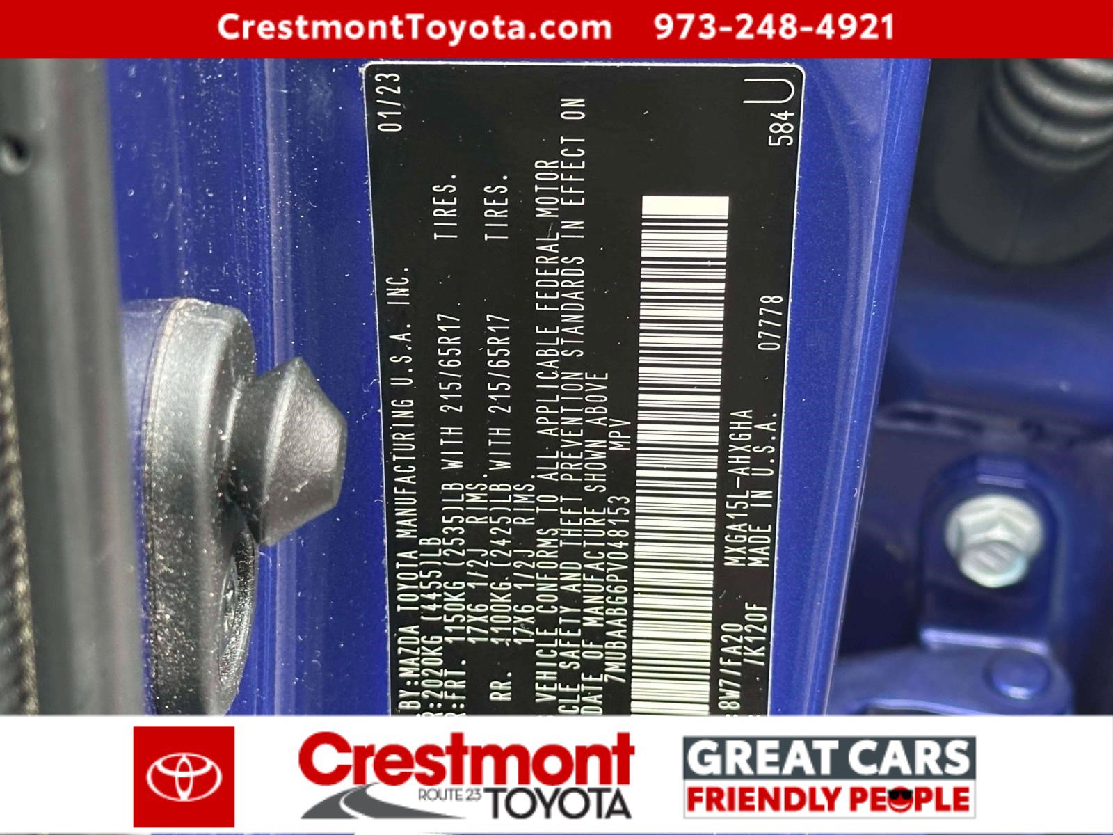 Certified 2023 Toyota Corolla Cross LE w/ Moonroof Package image 14