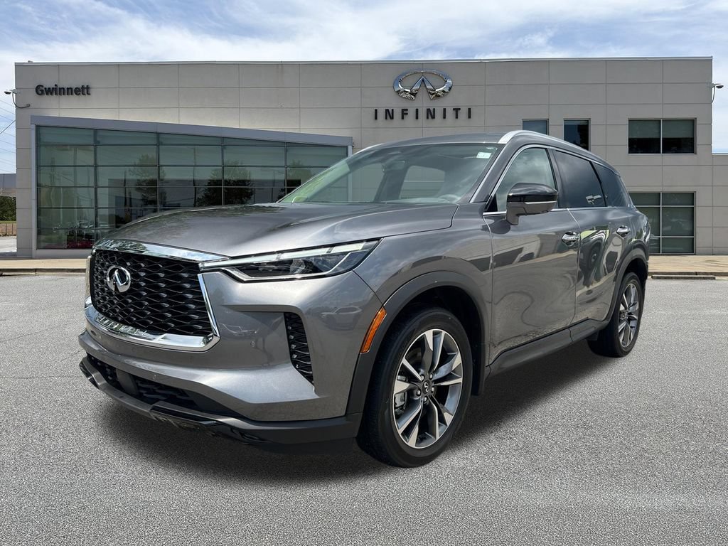 Used 2023 INFINITI QX60 Luxe w/ Performance Audio Package AWD/4WD video 1