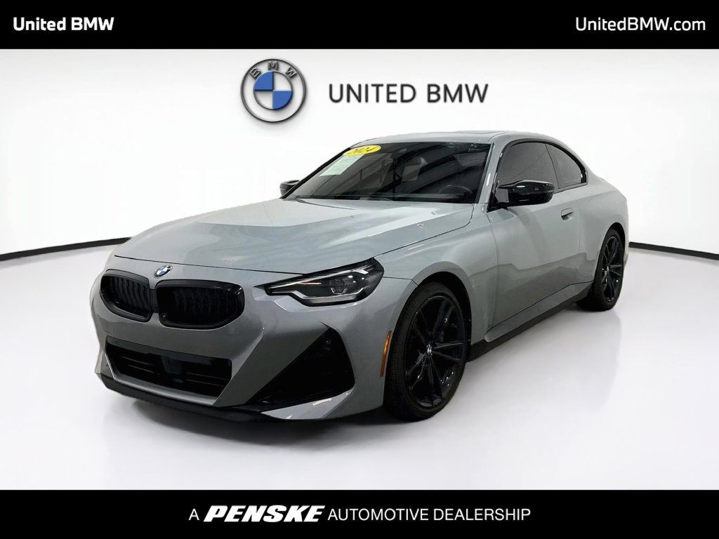 Certified 2024 BMW M240i xDrive Coupe AWD/4WD image 1