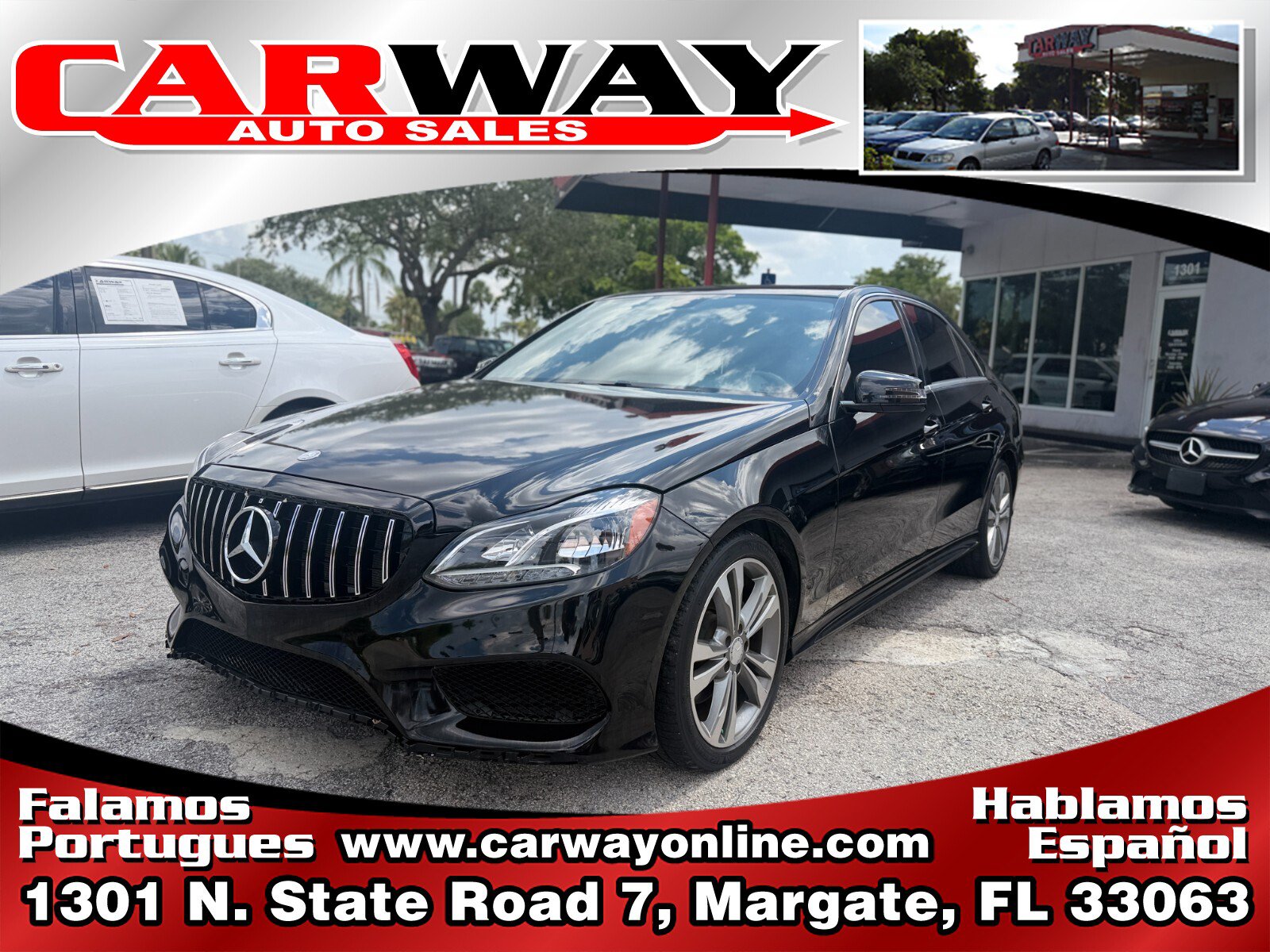 Used 2014 Mercedes-Benz E 350 Sedan w/ Premium 1 Package image 1