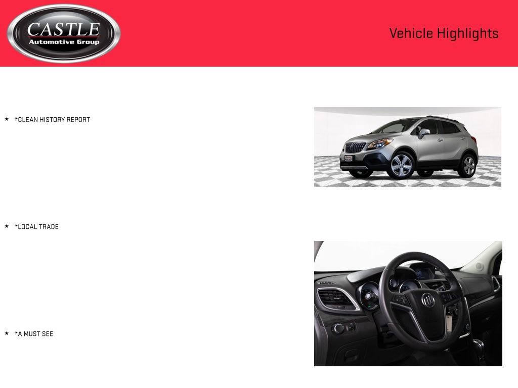 Used 2015 Buick Encore FWD image 3