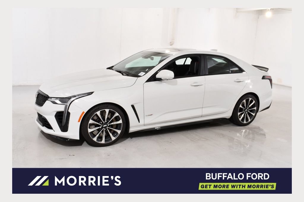 Used 2023 Cadillac CT4 V Blackwing w/ Technology Package RWD image 1