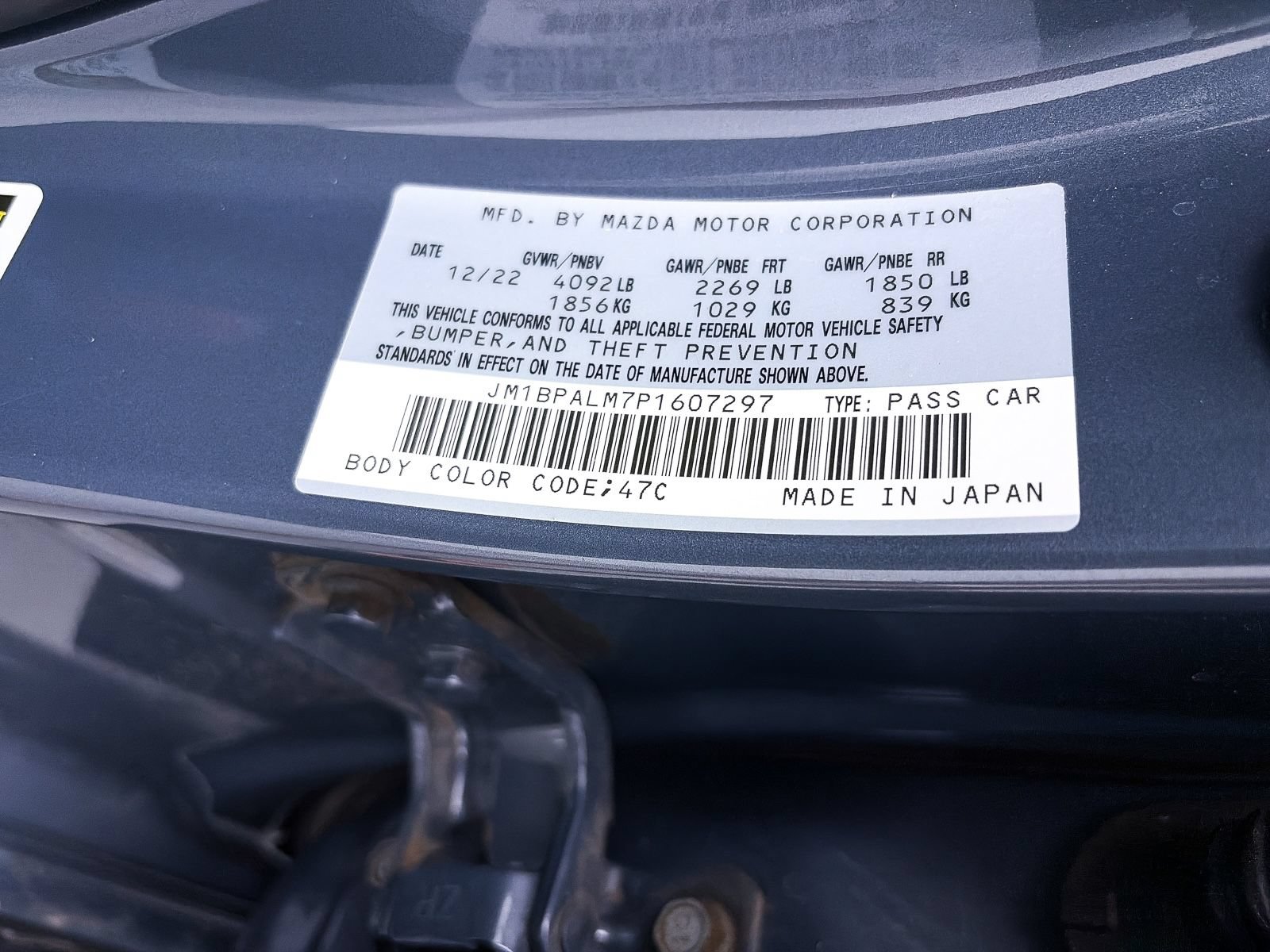 Certified 2023 MAZDA MAZDA3 s FWD image 38