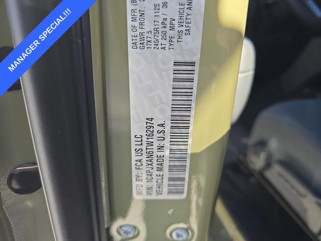New 2026 Jeep Wrangler Sport AWD/4WD image 25