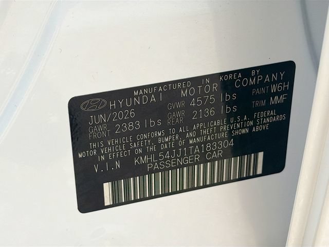 New 2026 Hyundai Sonata Limited FWD image 34