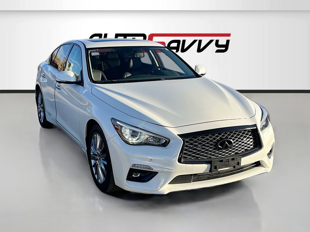 Used 2022 INFINITI Q50 Luxe w/ Cargo Package image 1