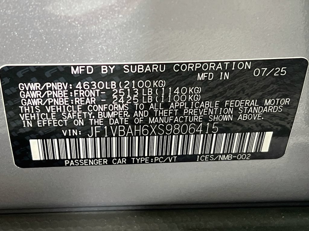Used 2025 Subaru WRX Premium AWD/4WD image 33