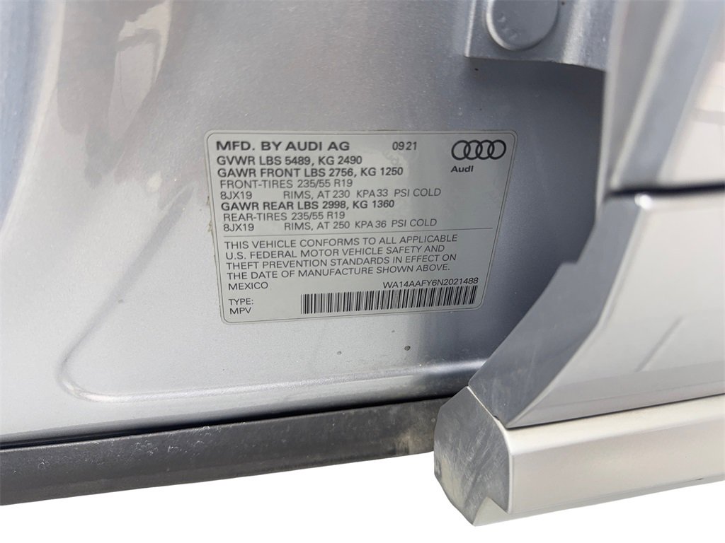 Used 2022 Audi Q5 2.0T Premium w/ Convenience Package image 92