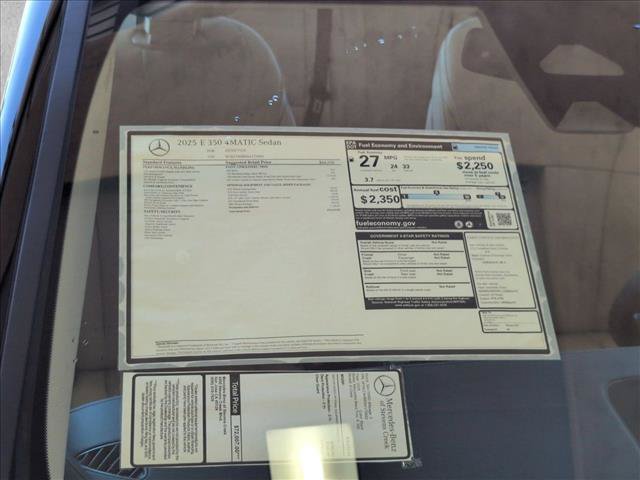New 2025 Mercedes-Benz E 350 4MATIC Sedan image 18