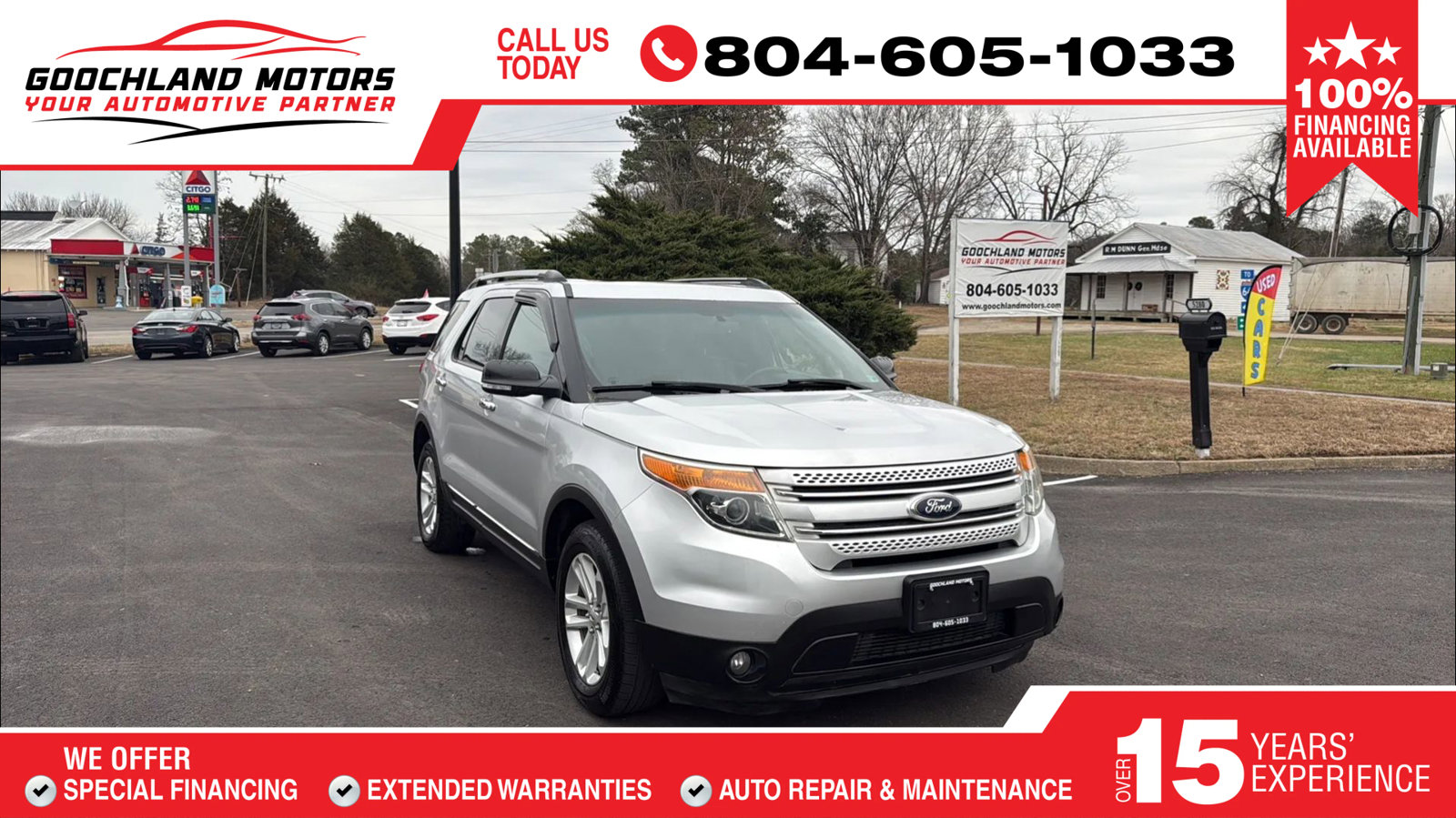 Used 2015 Ford Explorer XLT w/ Equipment Group 202A image 1