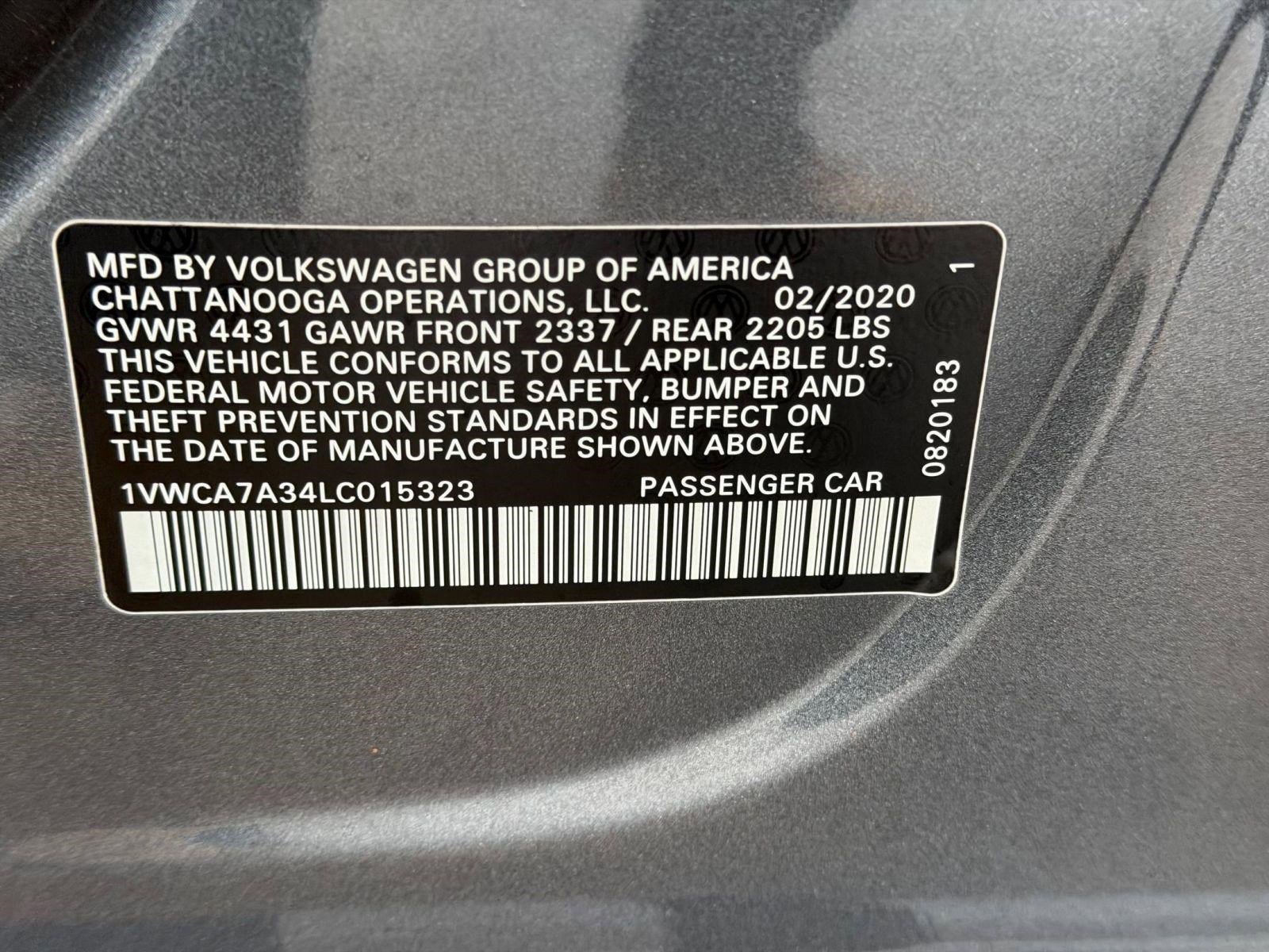 Used 2020 Volkswagen Passat 2.0T SEL image 20