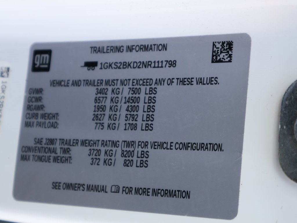 Used 2022 GMC Yukon SLT w/ SLT Luxury Package image 46