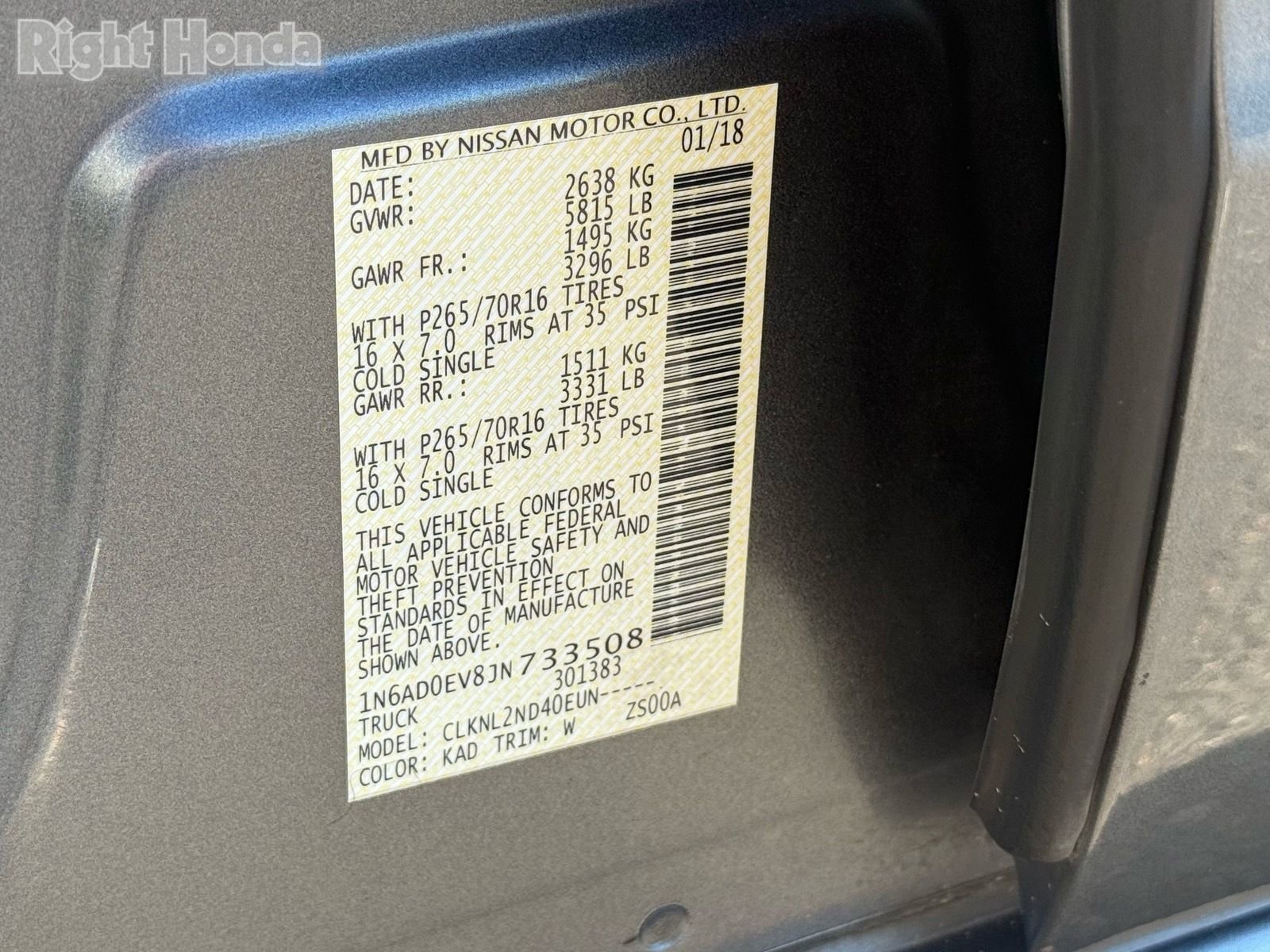 Used 2018 Nissan Frontier SV image 32