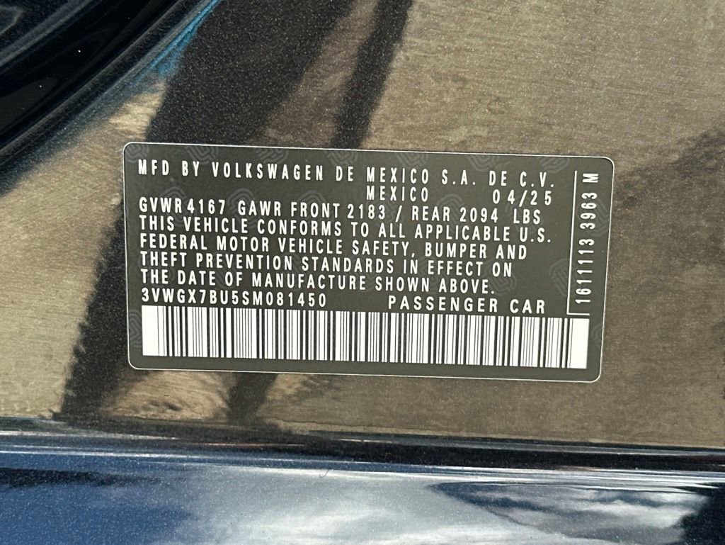 Used 2025 Volkswagen Jetta SEL FWD image 34
