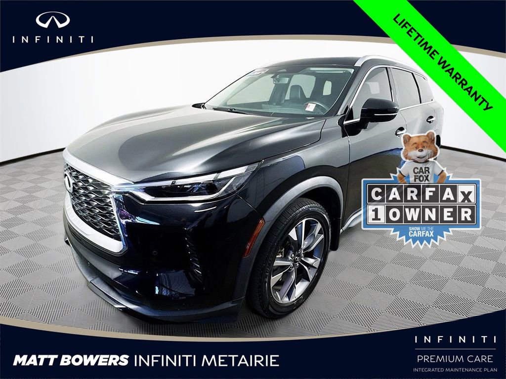 Used 2023 INFINITI QX60 Luxe w/ Cargo Package image 1