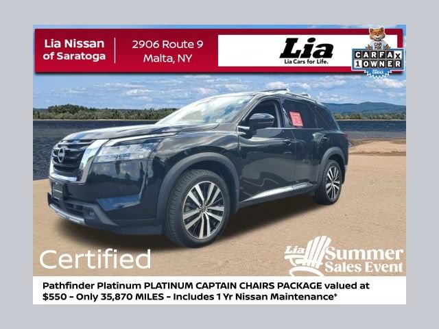 Certified 2023 Nissan Pathfinder Platinum