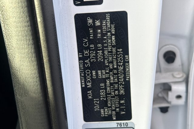 Certified 2022 Kia Forte LXS FWD image 34