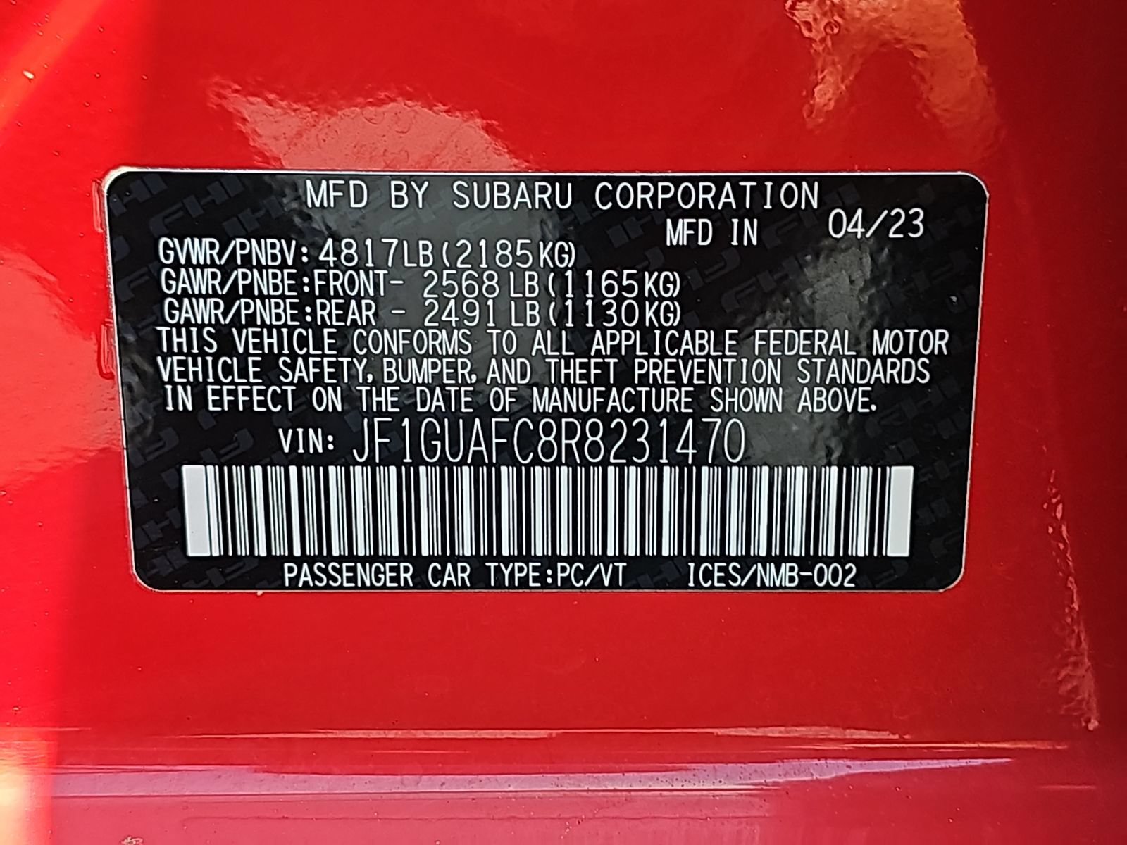 Certified 2024 Subaru Impreza 2.0i Sport AWD/4WD image 38